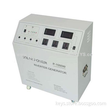 1000W solar power generator, power off grid system for home